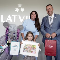 2. vieta: Alise Bondareva (Misas pamatskolas PII, 5 gadi)